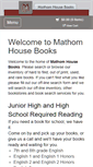 Mobile Screenshot of mathomhousebooks.com